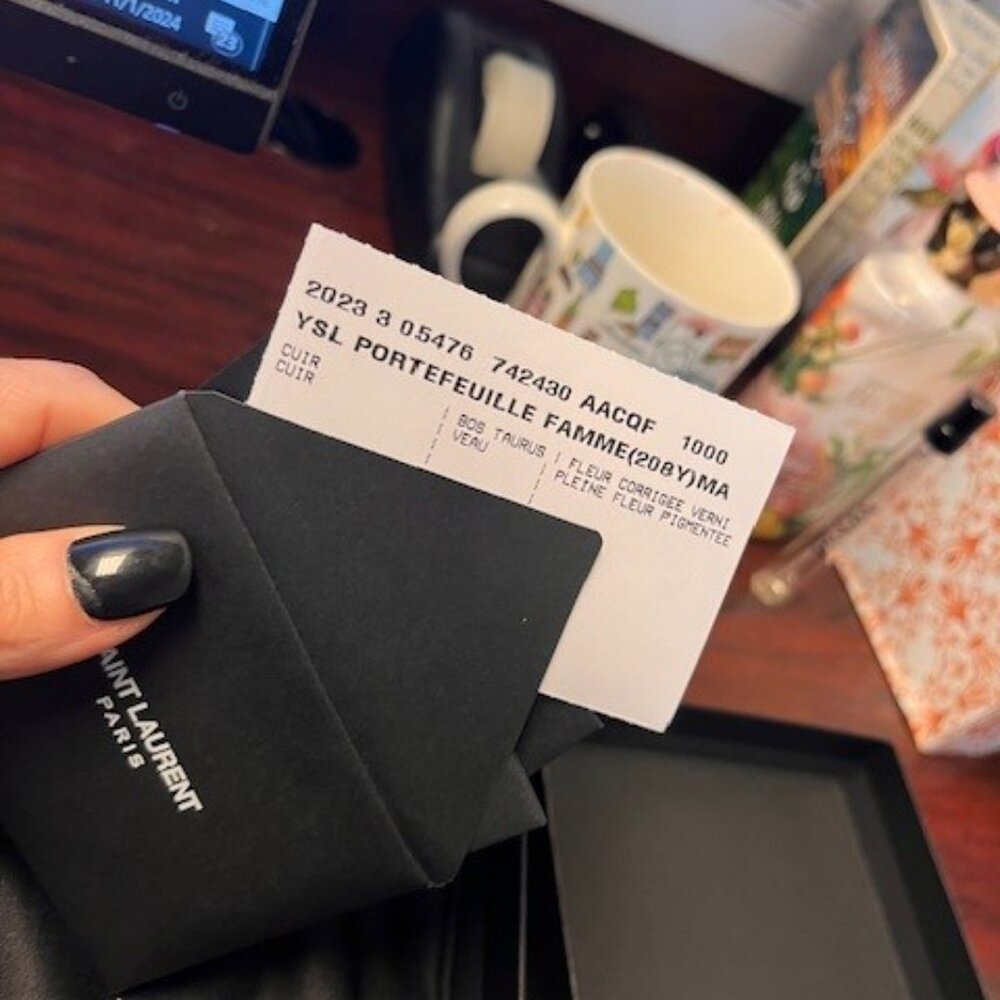 AUTHENTIC YSL WALLET - Picture 15 of 15